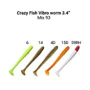 Vibro worm 3.4" 12-85-M93-6-F