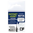 Офсетный крючок CF Offset joint hook №14 15 шт