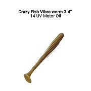 Vibro worm 3.4" 12-85-14-6-F