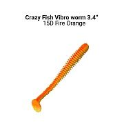 Vibro worm 3.4" 13-85-15d-6-F
