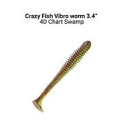 Vibro worm 3.4" 13-85-4d-6-F