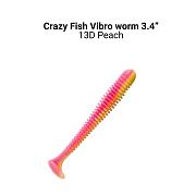 Vibro worm 3.4" 13-85-13d-6-F