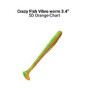 Vibro worm 3.4" 13-85-5d-6-F